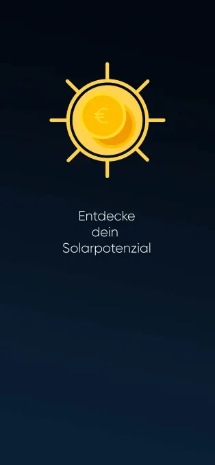 Startseite der Solarertrag App